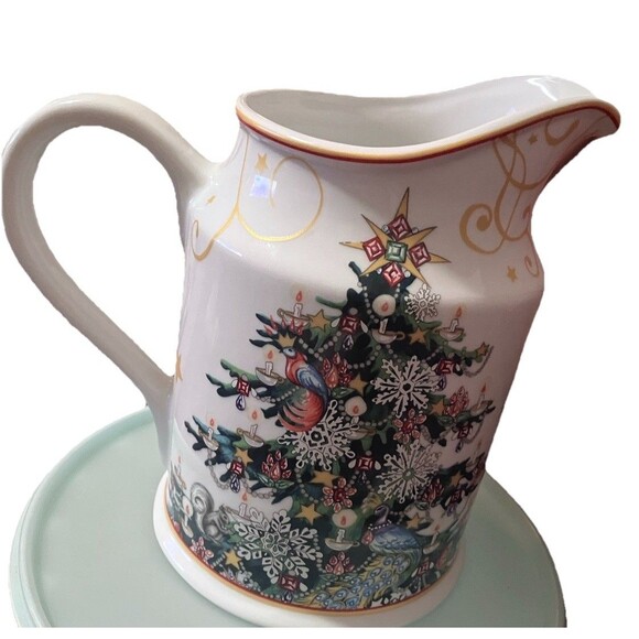 Williams-Sonoma 2024 8’ Twas the Night Before Christmas" Sleigh Pitcher 64oz - Picture 12 of 16